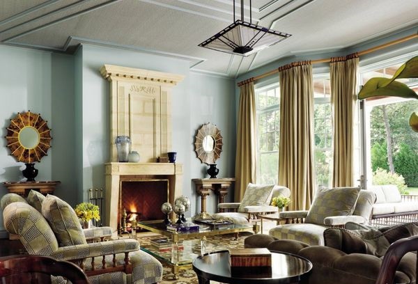 How to Decorate with Round Mirrors your Living Room
