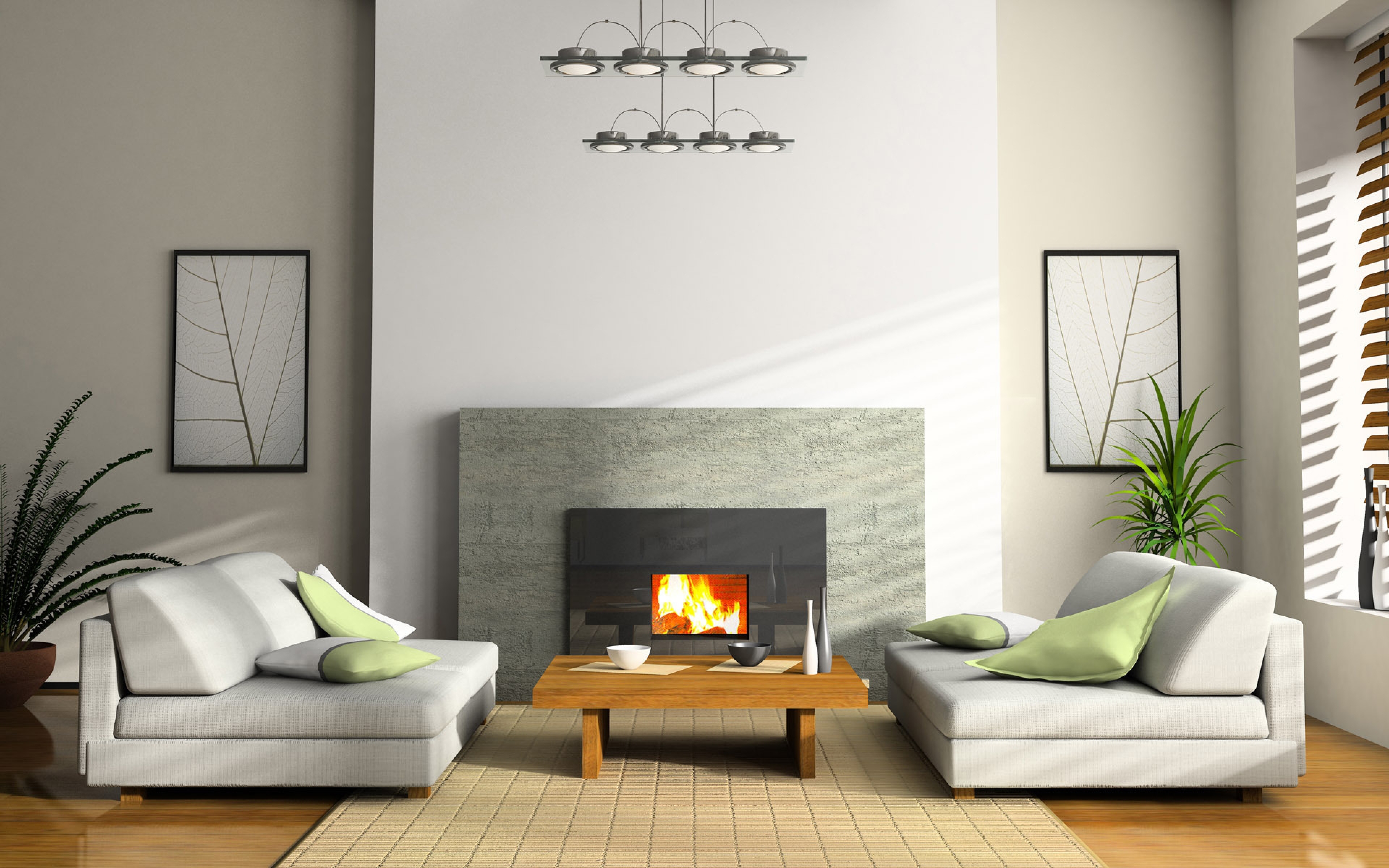 How to get a Stylish Winter Living Room with Fireplaces