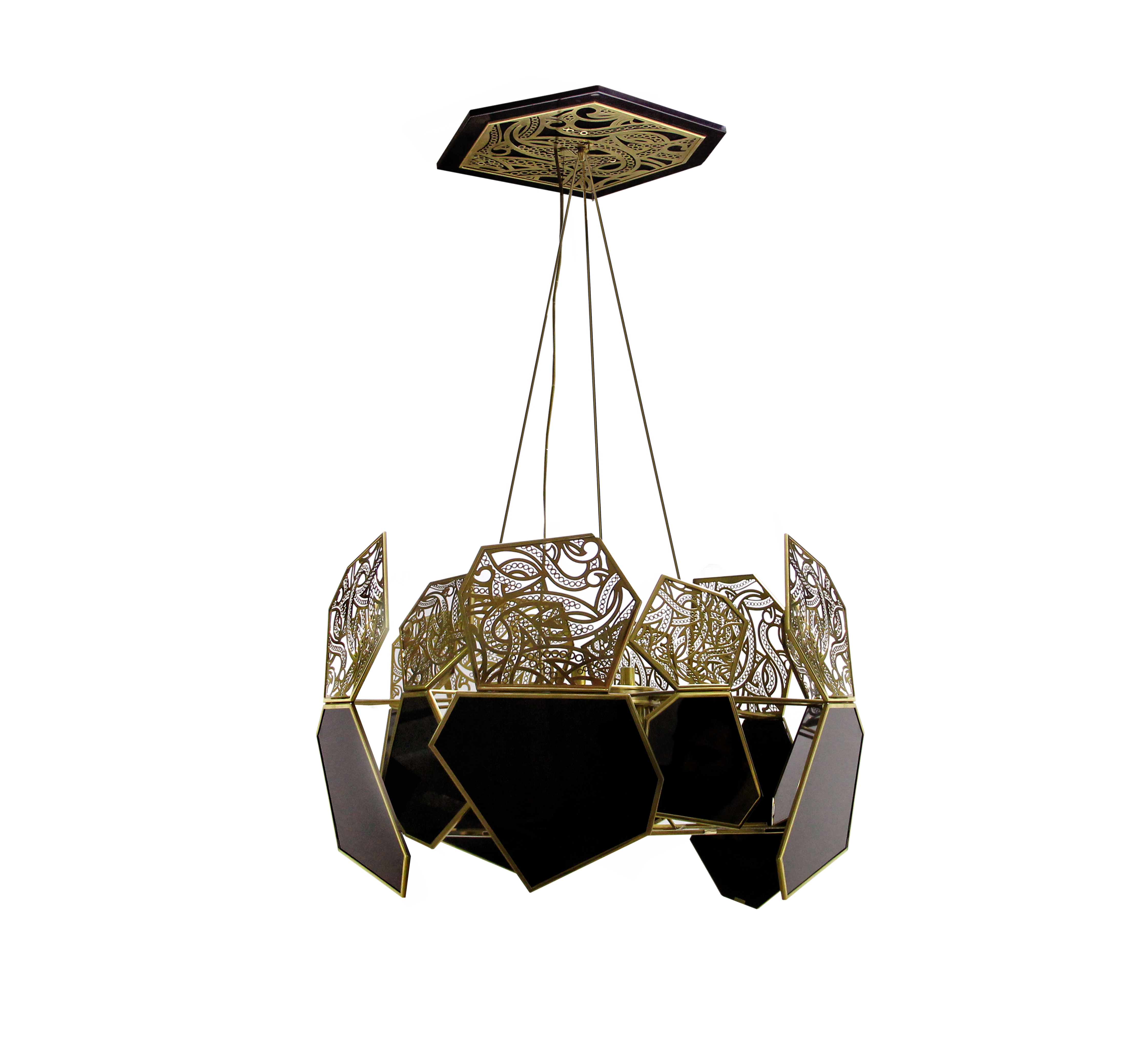Hypnotic chandelier by KOKET