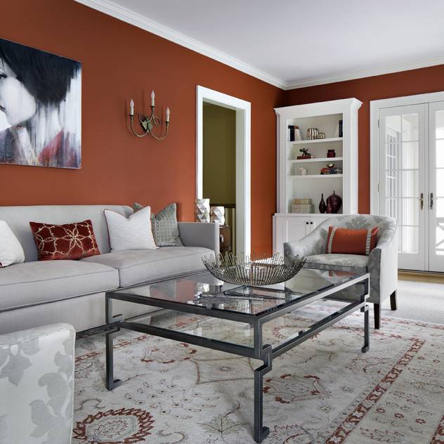 Gorgeous Living Room Wall Painting Colors
