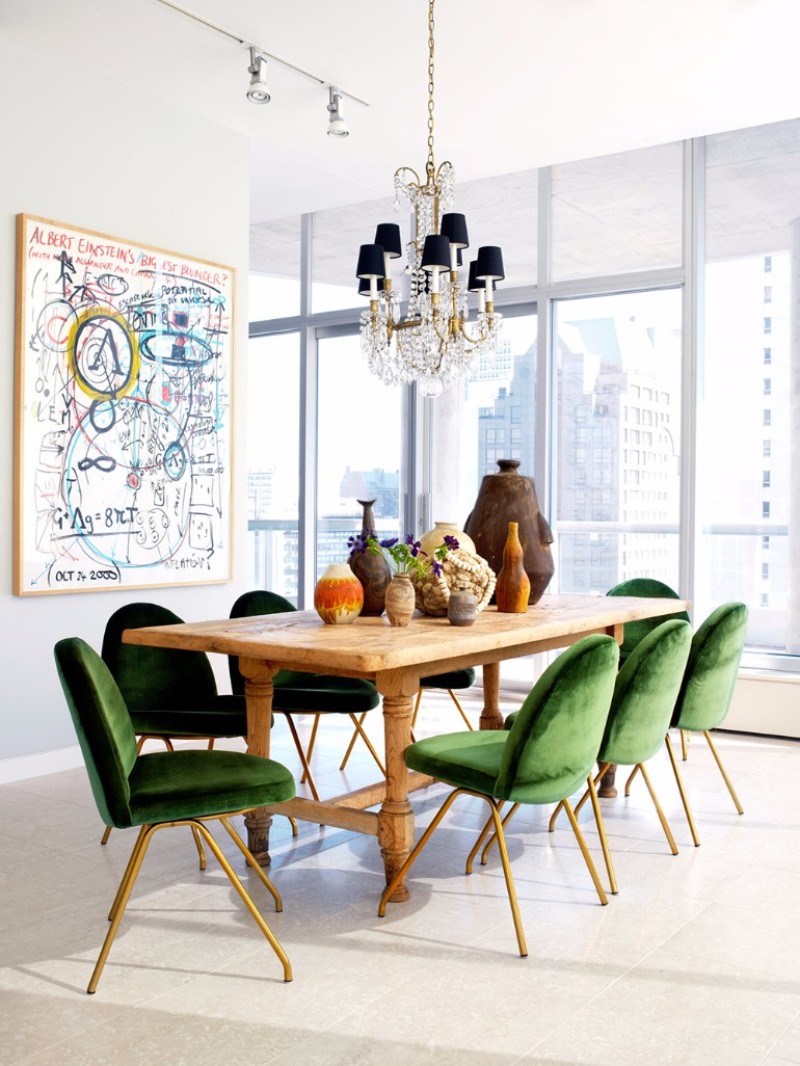 10 Amazing Velvet Dining Chairs for Your Dining Room