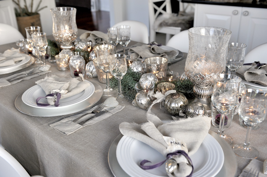 Luxury Table Setting For New Year S Eve, Luxury Table Settings